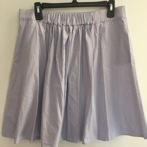 J. Crew Striped Skirt